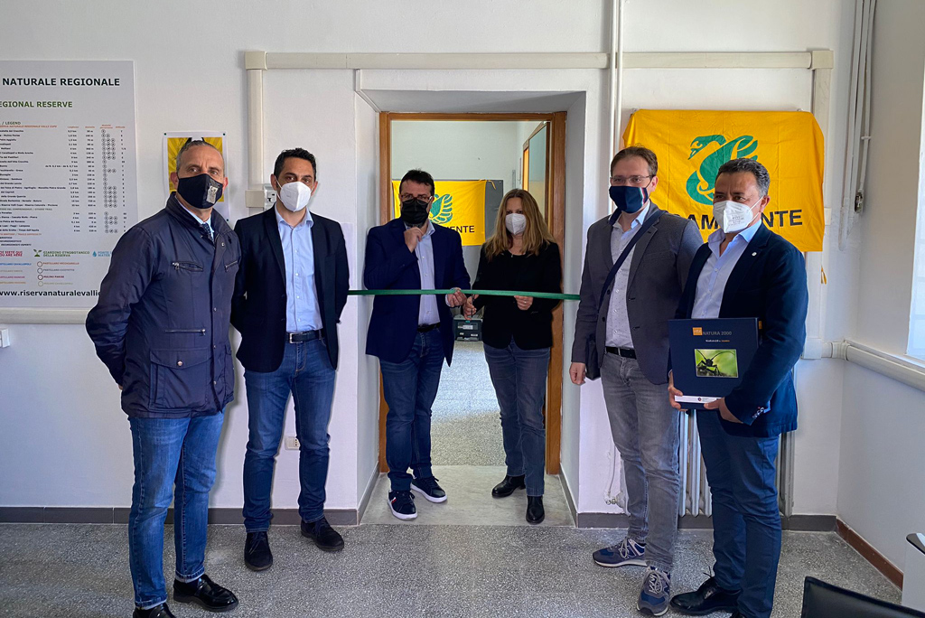 Inaugurata la nuova sede della riserva Valli Cupe 