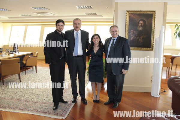 Calabria: Regione, presidente Talarico e questore Nucera incontrano giovani artisti Nizzardo e Barillà