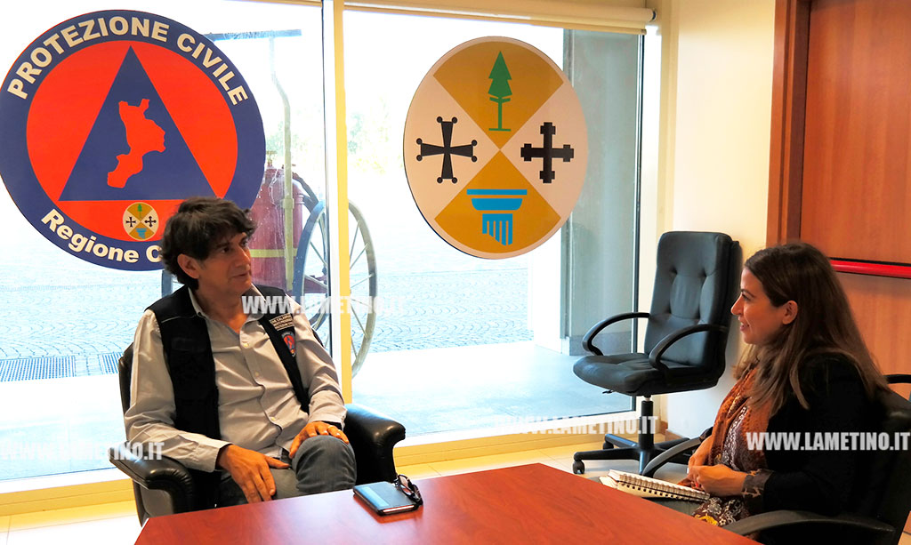 Intervista a Carlo Tansi: "Abbiamo intenzione di creare un polo di Protezione Civile a Lamezia" - VIDEO
