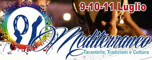  “Mediterraneo. Tarantelle, tradizioni e cultura” dal 9 all’11 luglio a Sellia Marina