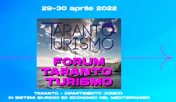 "Forum Taranto Turismo", il 29 e 30 aprile l'evento di ManagerItalia Puglia, Calabria e Basilicata