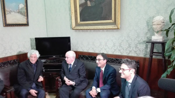 Tavecchio inaugura corsi Figc Catanzaro