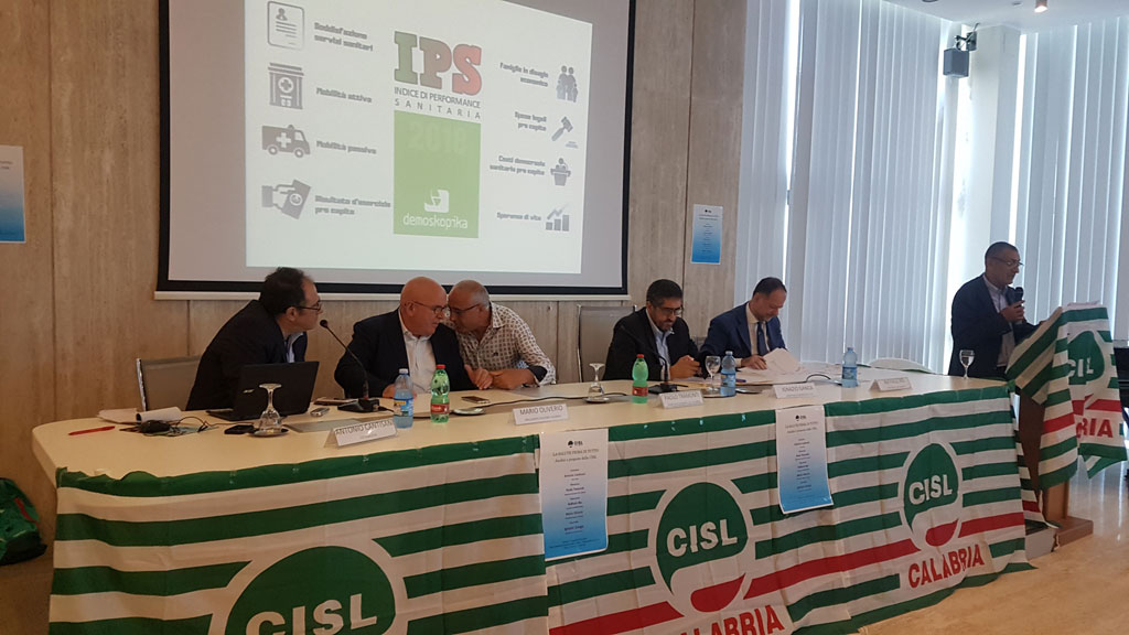 Incontro Cisl Calabria 'La salute prima di tutto', Oliverio: “I dati dicono che c’è un fallimento dell’esperienza commissariale”