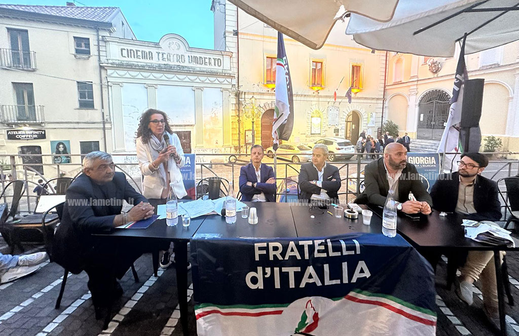 A Lamezia iniziativa Fratelli d'Italia con candidati alle europee e sottosegretario Ferro, inaugurata sede della lametina Amatruda