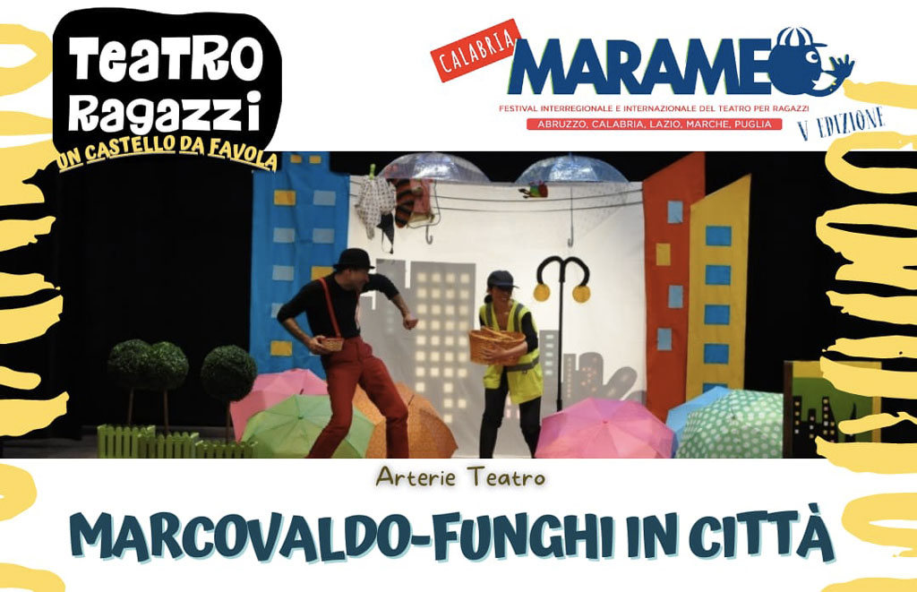 Lamezia, in scena "Marcovaldo - Funghi in città" al Parco Dossi Comuni
