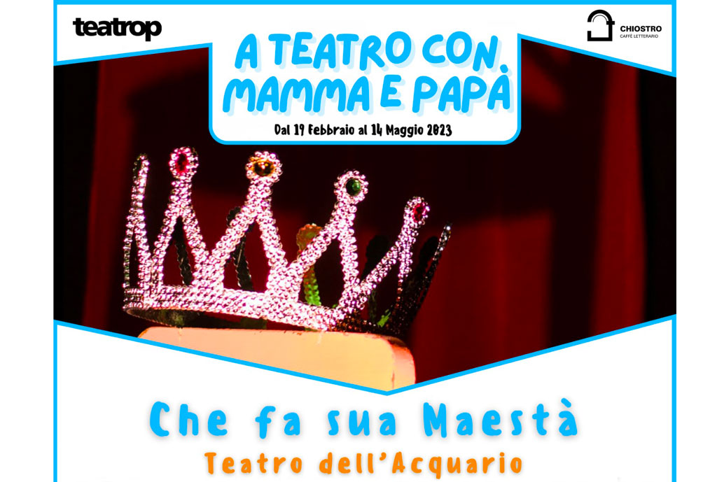 Lamezia, terzo appuntamento rassegna “A teatro con mamma e papà” della compagnia Teatrop