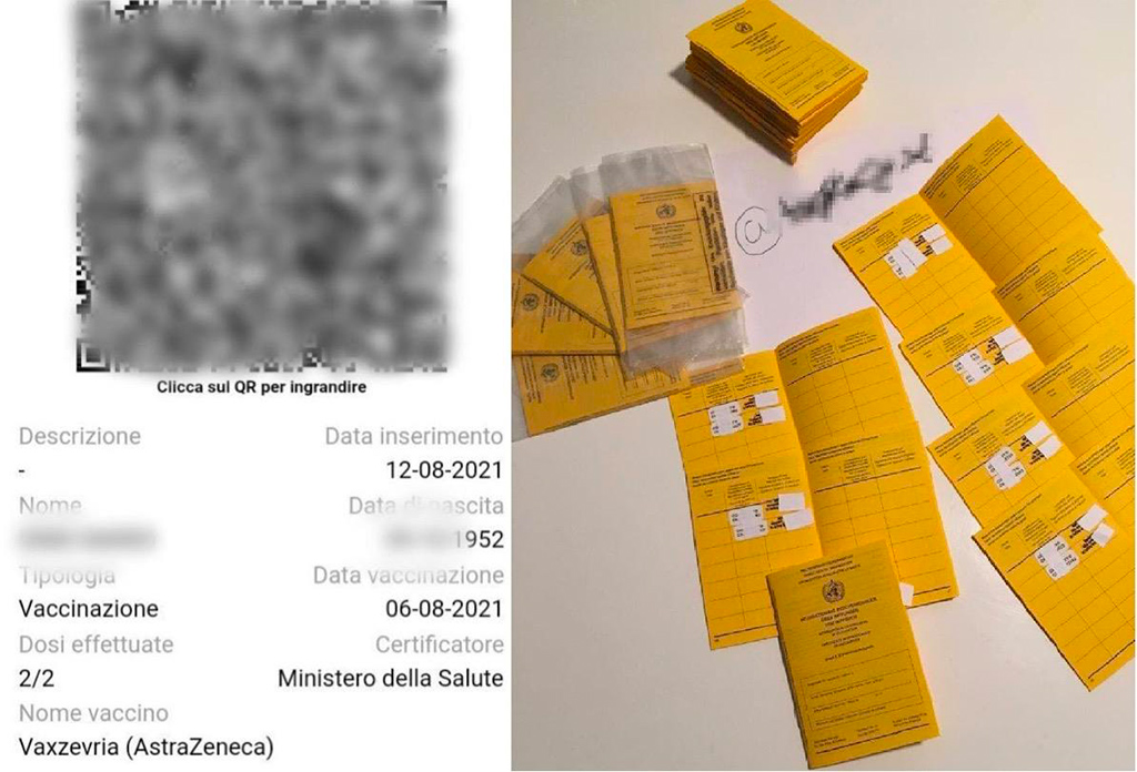 Operazione 'No-vax free' della Guardia di finanza, sgominata banda dei green pass falsi su Telegram