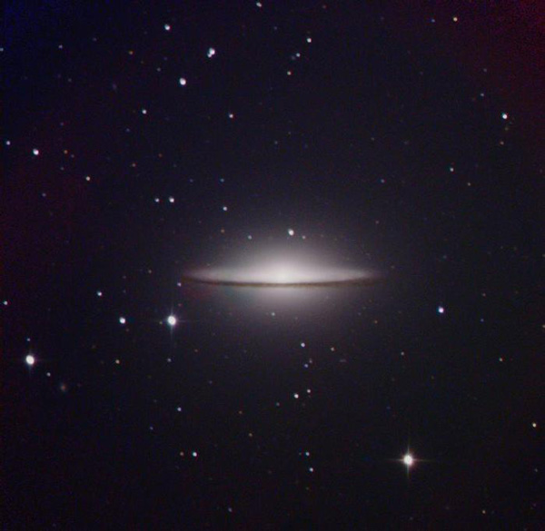 Galassia a 29 milioni anni luce, la prima foto è del telescopio silano
