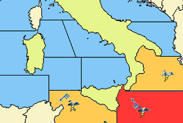 Lamezia: Ondata maltempo anche in Calabria, picco a Santo Stefano