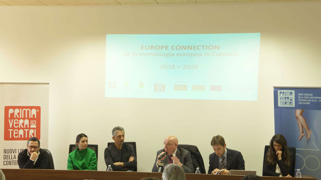Presentazione del progetto "Europe Connection. La drammaturgia europea in Calabria"