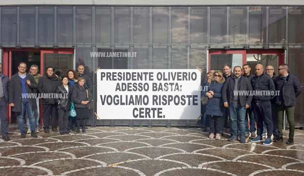 Lamezia: Fondazione Terina, sit-in finisce con la promessa dell’incontro con Oliverio