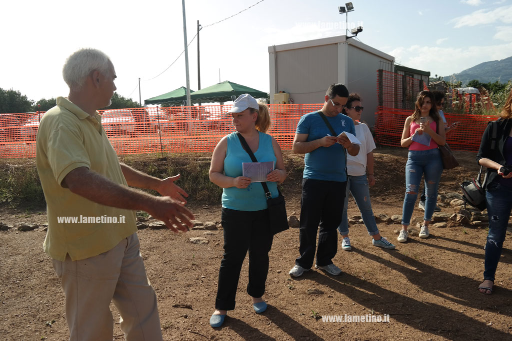 Lamezia: prima visita tra i resti dell'antica Terina