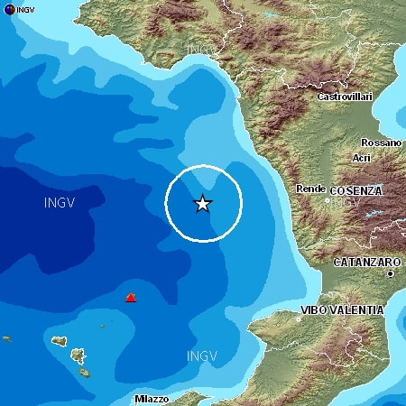 Calabria: ancora scosse nel cosentino, cinque in 24 ore