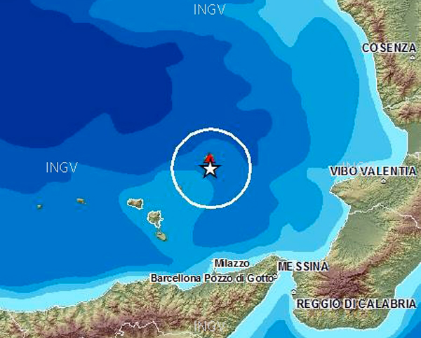 Calabria: scossa di terremoto 4.7 nel vibonese, non segnalati danni