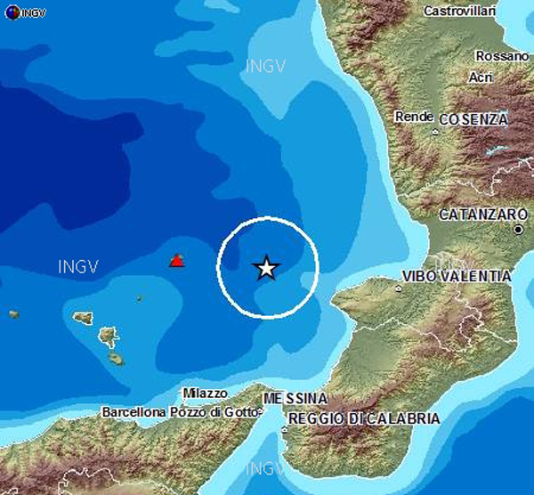 Calabria: Terremoto, altra scossa sulla costa calabra occidentale