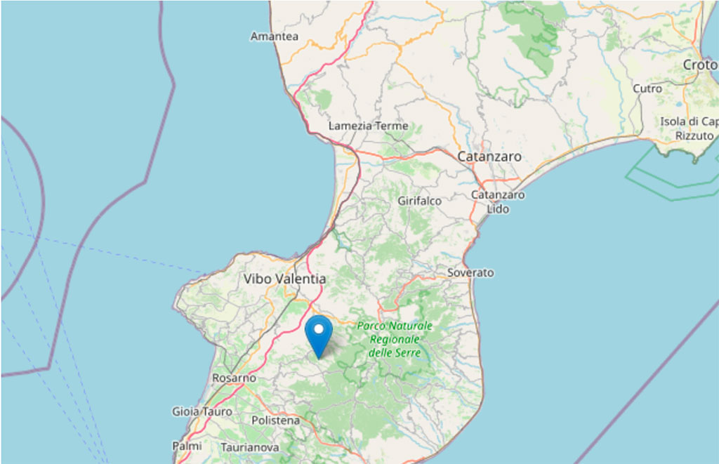 Terremoto, scossa di magnitudo 3.6 nel vibonese: avvertita anche a Lamezia
