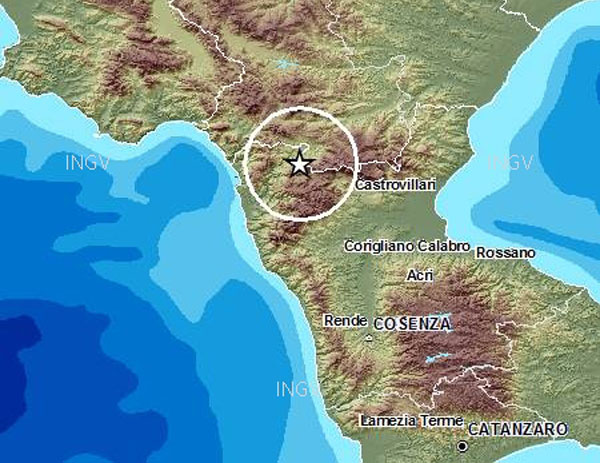 Calabria: Terremoto, ancora scosse sul Pollino