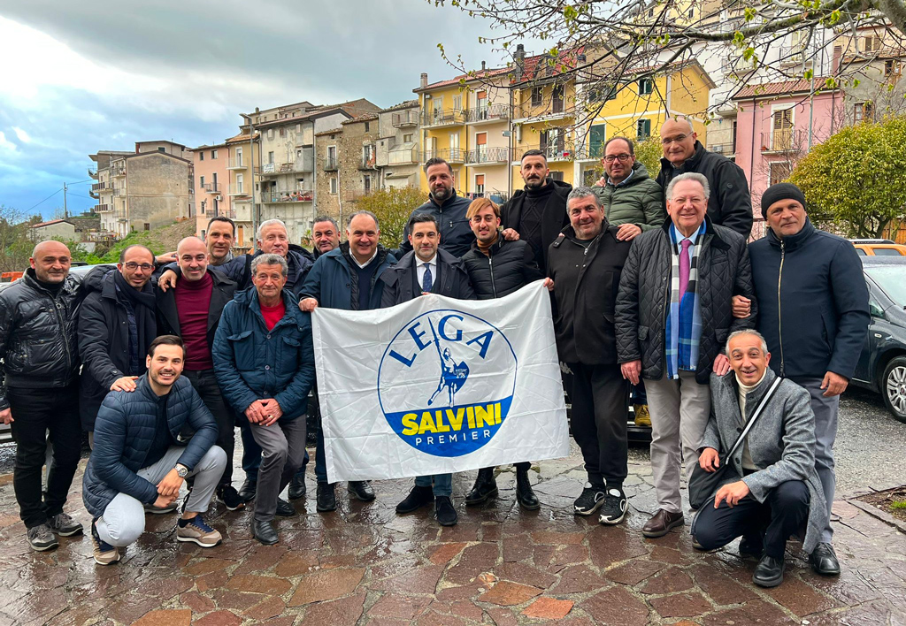 Continua campagna tesseramento 2023 Lega Salvini Premier, tappa a Gizzeria