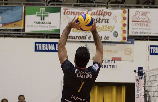 Lamezia, Volleyinsieme: in arrivo dalla Tonno Callipo il palleggiatore Ferraro