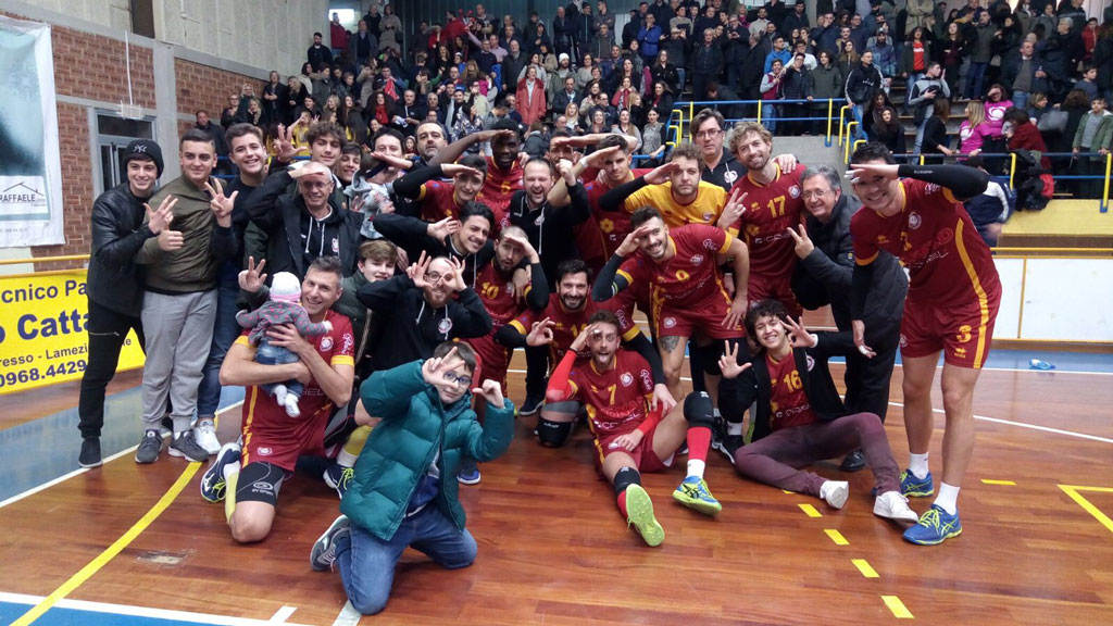 Vittoria nel derby e primato in classifica per la Conad Lamezia