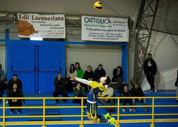Top Volley Lamezia, con arrivo dello schiacciatore Polignino si chiude mercato