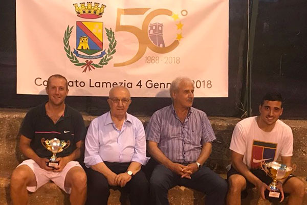  Lamezia, Alberto Mercuri e Beatrice Veltri vincono il "Torneo del Cinquantenario"