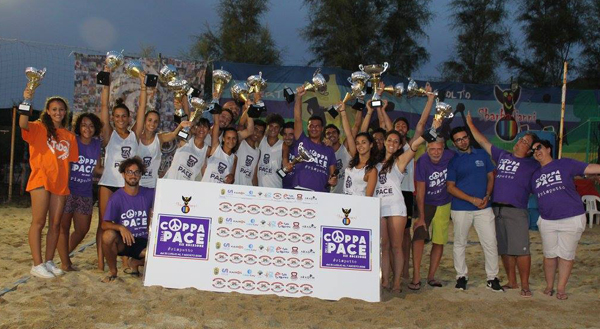 Conclusa la dodicesima edizione del torneo di beach volley 'Coppa della pace'
