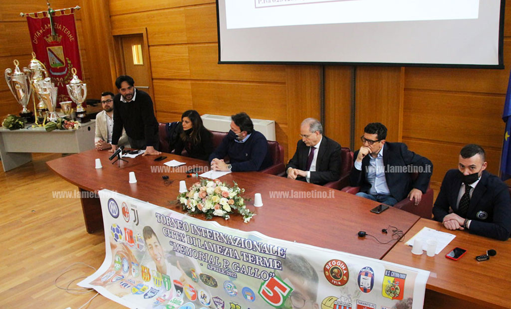 Lamezia, presentata la quinta edizione del memorial “Pasquale Gallo”: dal 21 al 24 aprile al Renda