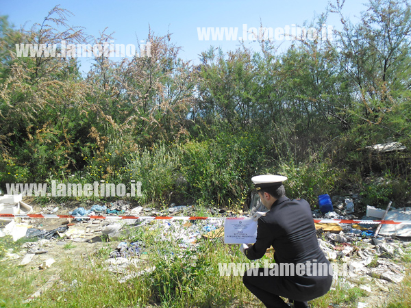 Calabria: Sequestrata discarica a cielo aperto sul torrente Missionante  