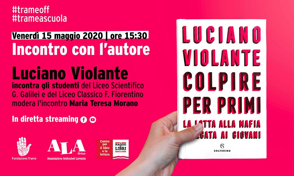 Lamezia, Luciano Violante ospite dell’ultimo incontro di #Trameascuola il 15 maggio