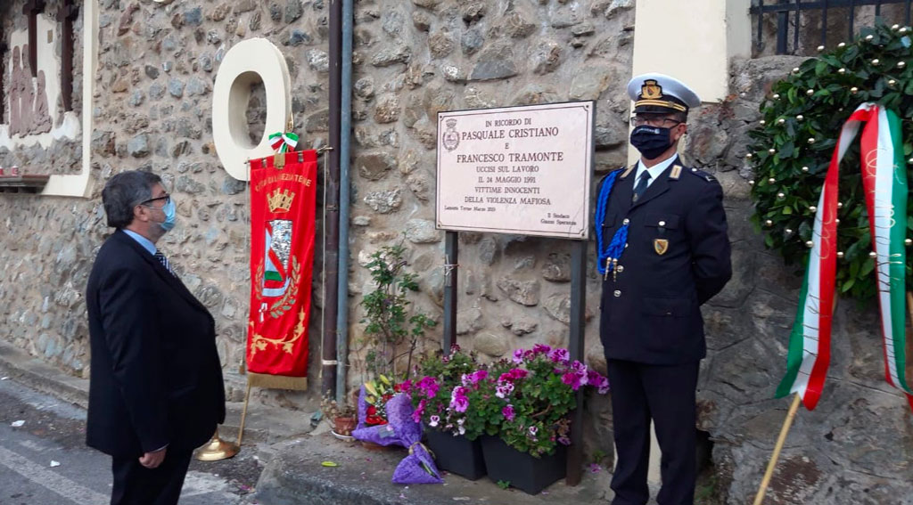 Lamezia, D'Ippolito (M5s) a commemorazione Cristiano e Tramonte: "Pretendere verità e giustizia"