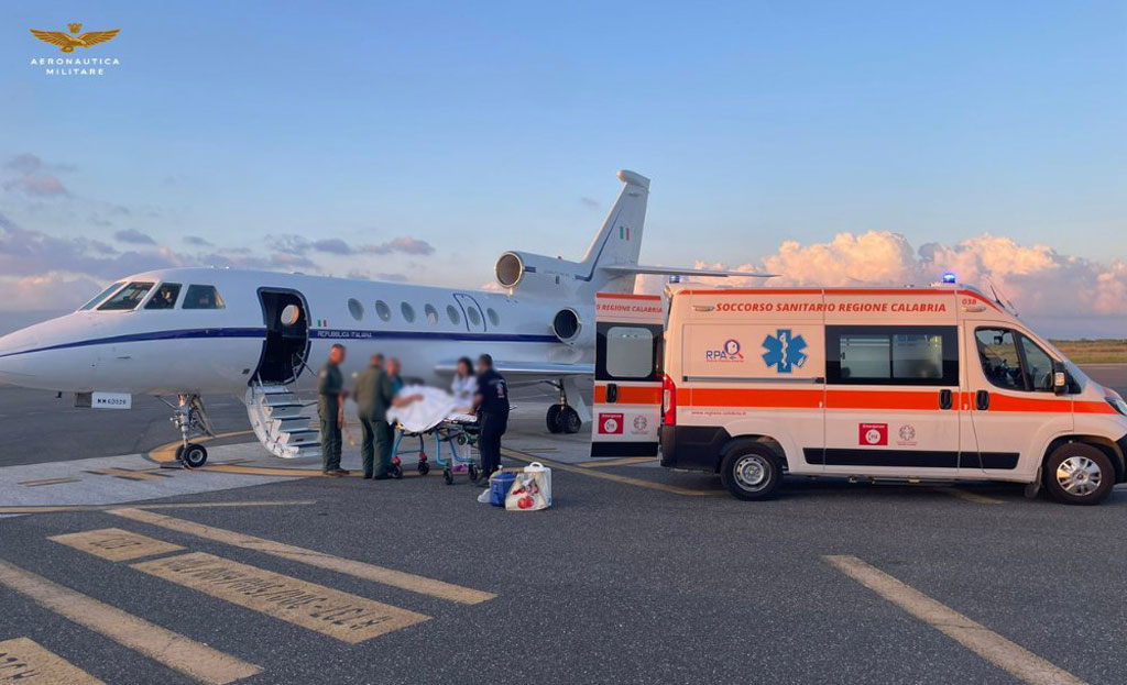Trasporto Sanitario Urgente da Lamezia a Milano per 68enne in pericolo di vita