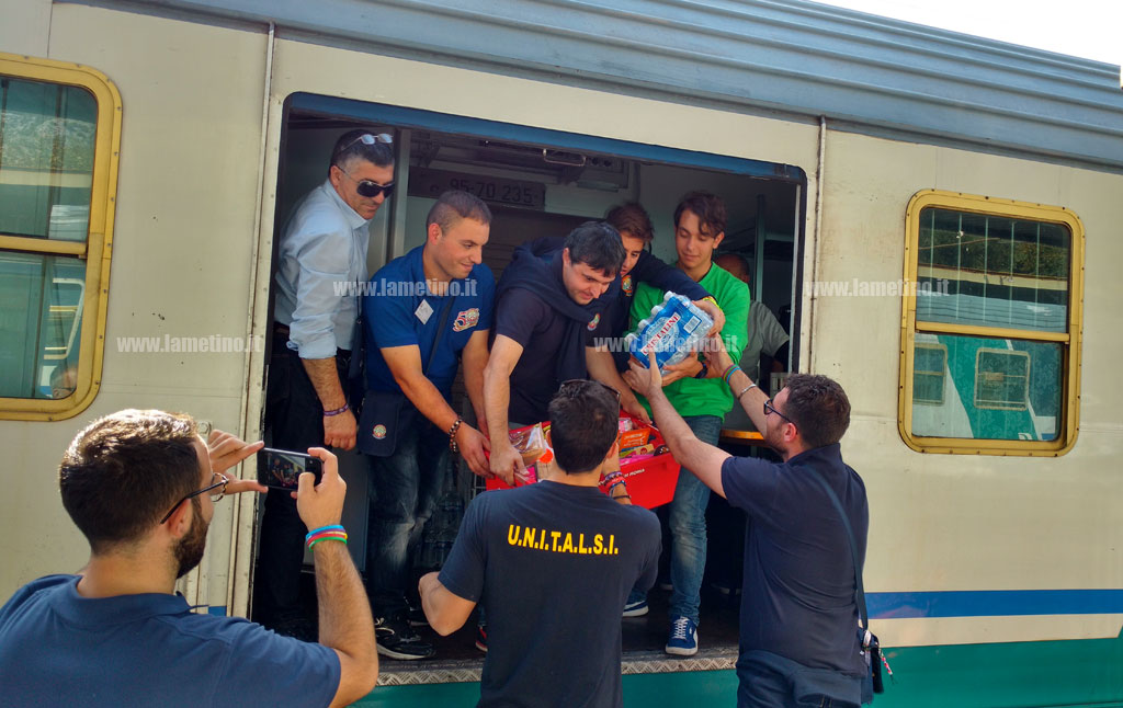 Anche volontari Unitalsi Lamezia nel treno bloccato dall’alluvione in Francia