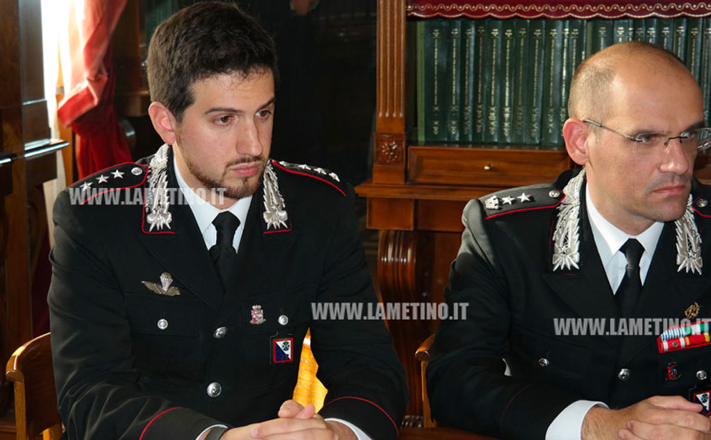 Cambiano vertici dei carabinieri: Ribaudo e Tribuzio lasciano Lamezia, lunedì la presentazione dei successori