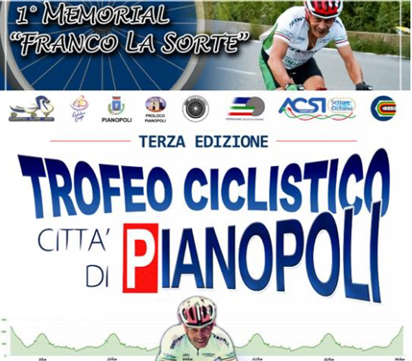 Terza edizione “Trofeo Ciclistico Città di Pianopoli” il 18 settembre
