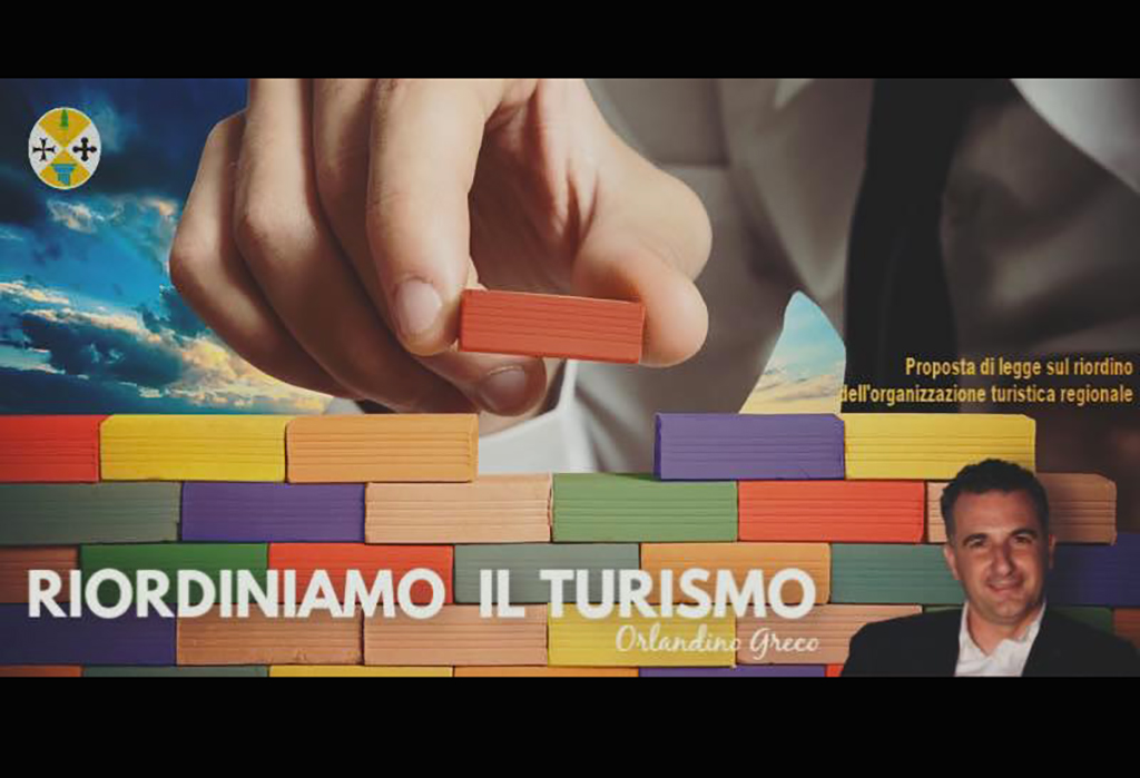 Orlandino Greco (Op): presentata proposta di legge per il riordino dell’organizzazione turistica
