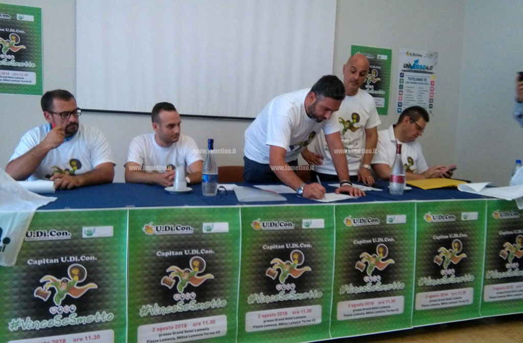 Lamezia, parte raccolta firme contro prelievi nelle tabaccherie promossa da U.Di.Con.