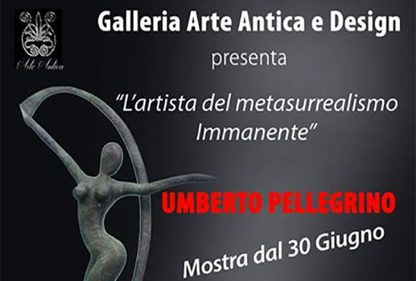 Lamezia, dal 30 giugno esposizione dell'artista Umberto Pellegrino alla galleria “Arte Antica & Design” 