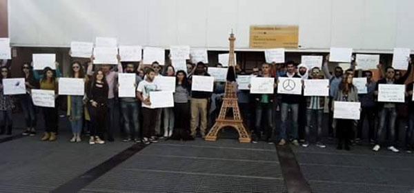 Silent walk all’Unical, la marcia degli studenti musulmani