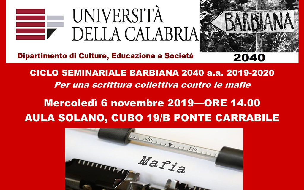 Sistema ’ndrangheta, all’Unical seminario con giornalista di Repubblica Alessia Candito 