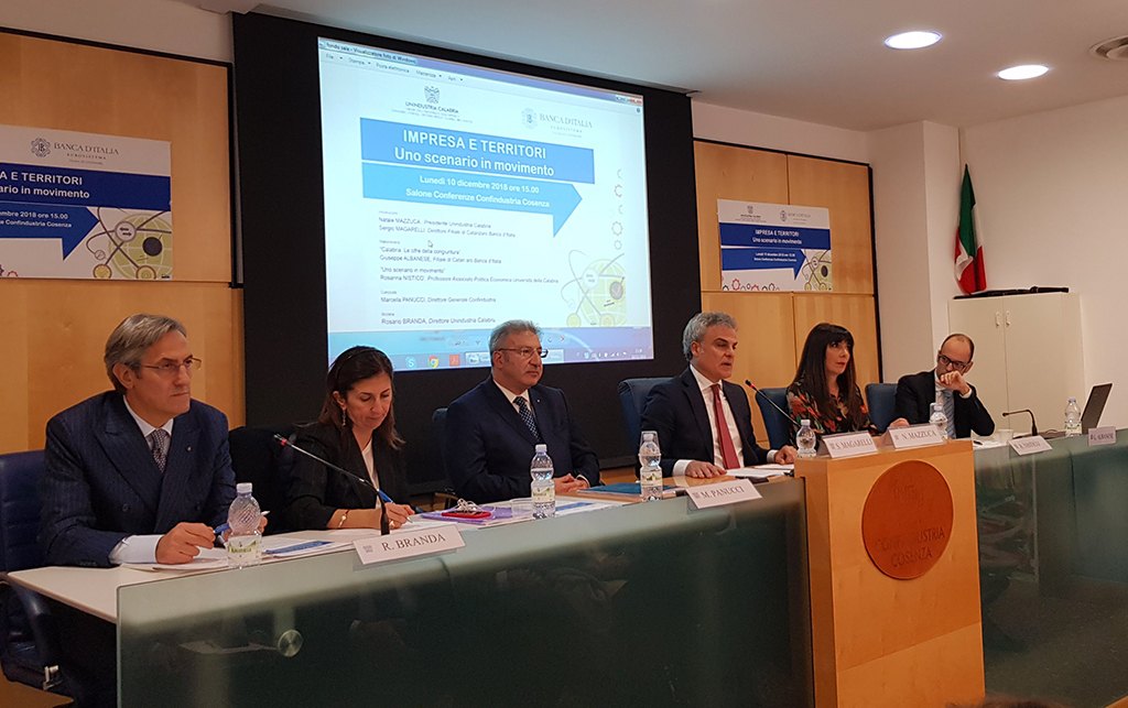 Unindustria Calabria: “Segnali positivi dell'economia calabrese ma lontano dai livelli pre-crisi” 