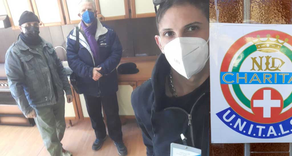 Volontari associazione Pina Simone di Decollatura donano al Gruppo Unitalsi del Reventino vestiti per i bisognosi