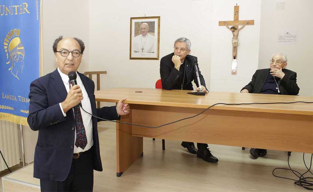 Lamezia, Guarascio alla Casa del sacerdote: "Città ha bisogno di guida spirituale e morale come Vescovo Schillaci"