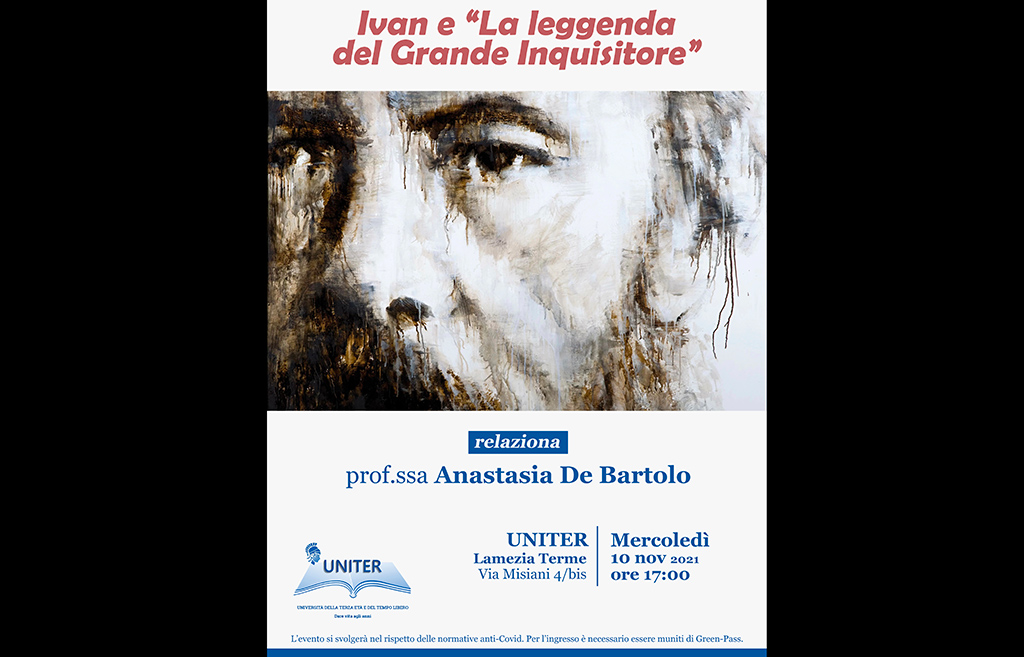 Lamezia, incontro all’Uniter su Ivan e “La Leggenda del Grande Inquisitore”