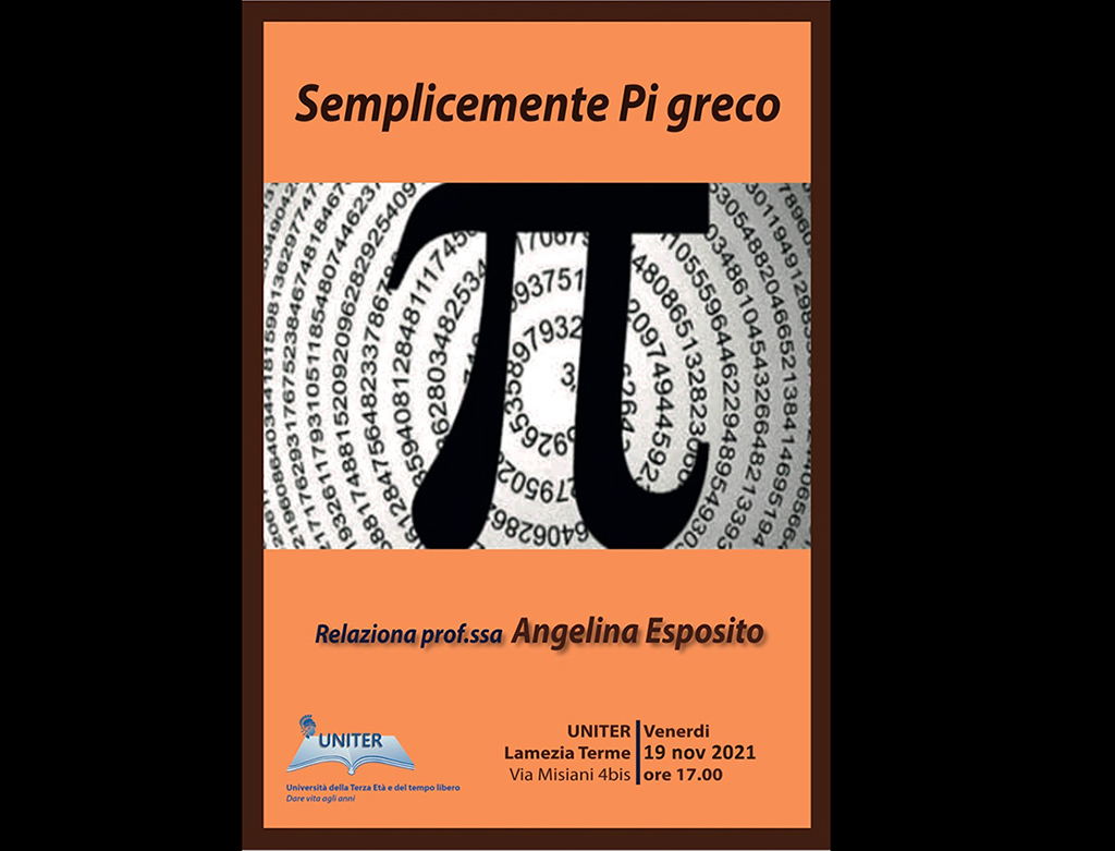 Lamezia, incontro sul fascino e mistero del 'Pi greco' all'Uniter il 19 novembre
