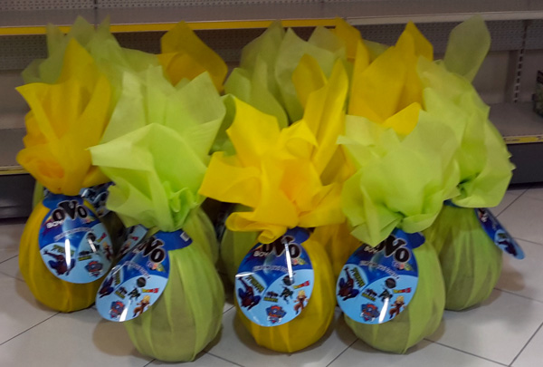 Gdf sequestra uova di Pasqua giocattolo contraffatte a Cosenza e Catanzaro 