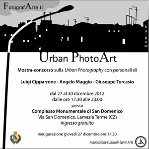 Lamezia: Urban Photo Art in mostra al chiostro di San Domenico