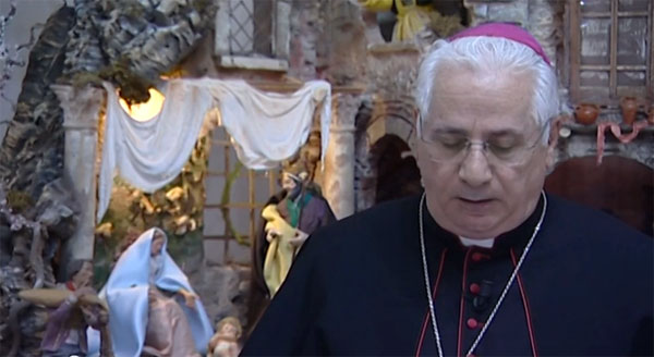 Lamezia, Natale 2018: il messaggio di auguri del Vescovo Cantafora-VIDEO