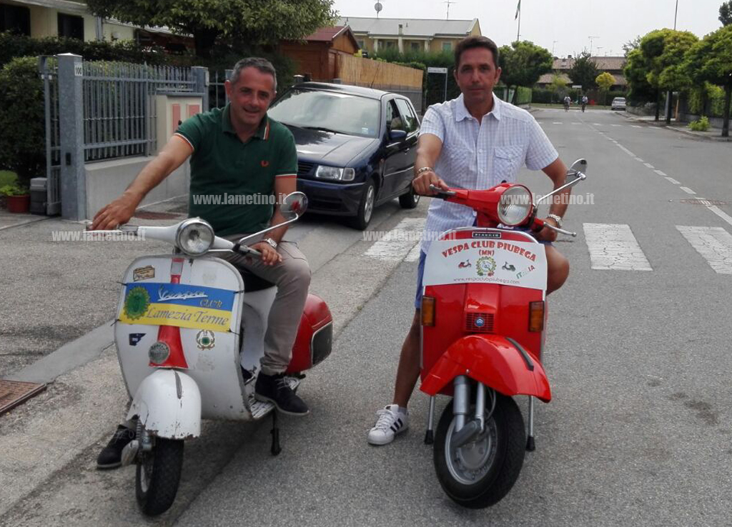 Da Mantova a Lamezia, il tour dell’Italia in vespa