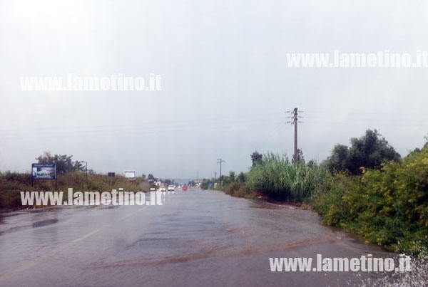 Lamezia: Maltempo, allagamenti dopo temporale